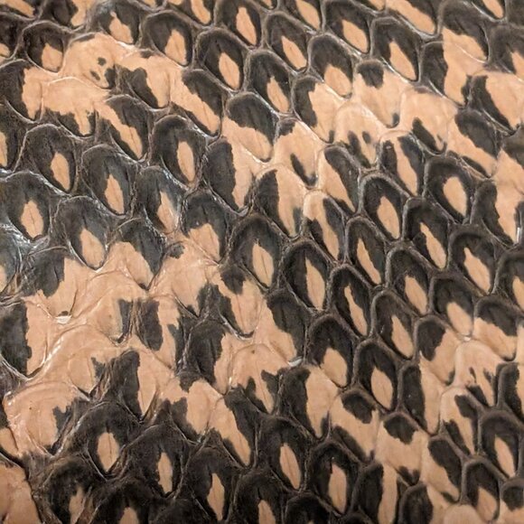 COACH Tabby Top Handle In Colorblock Snakeskin RARE ITEM - Picture 15 of 16